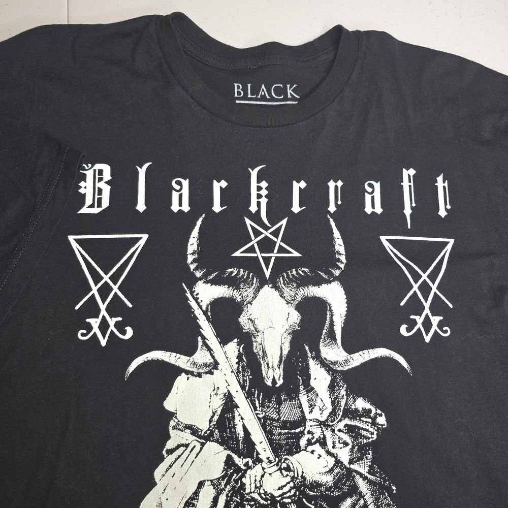 BLACK CRAFT XL Black Graphic Short Sleeve T-shirt -2196